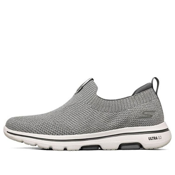 

Кроссовки go walk 5 slip on 'grey' Skechers, серый