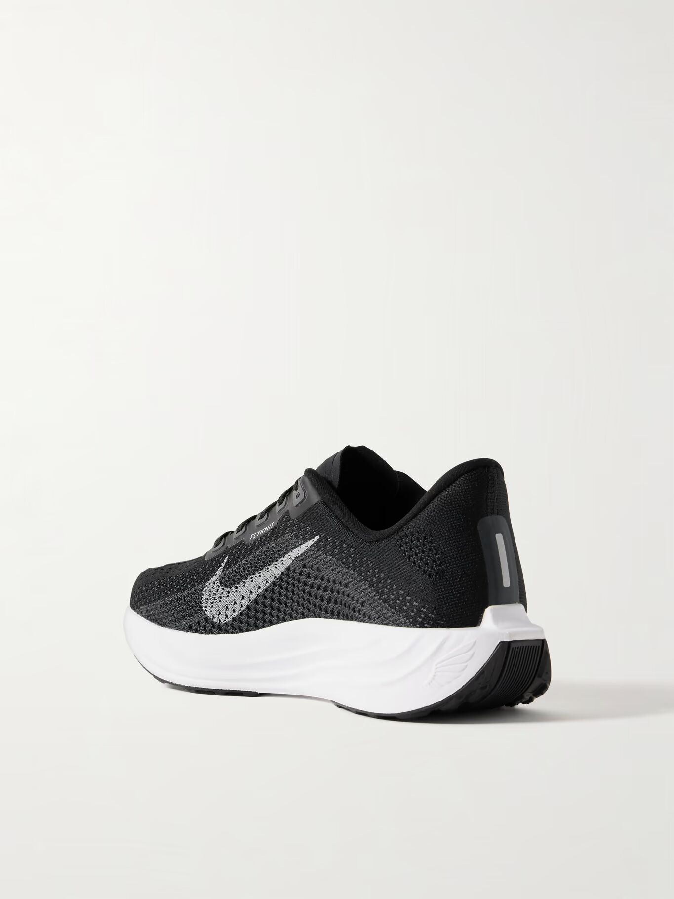 Кроссовки Flyknit с отделкой из парусины Pegasus Plus NIKE RUNNING, черный — фото 2