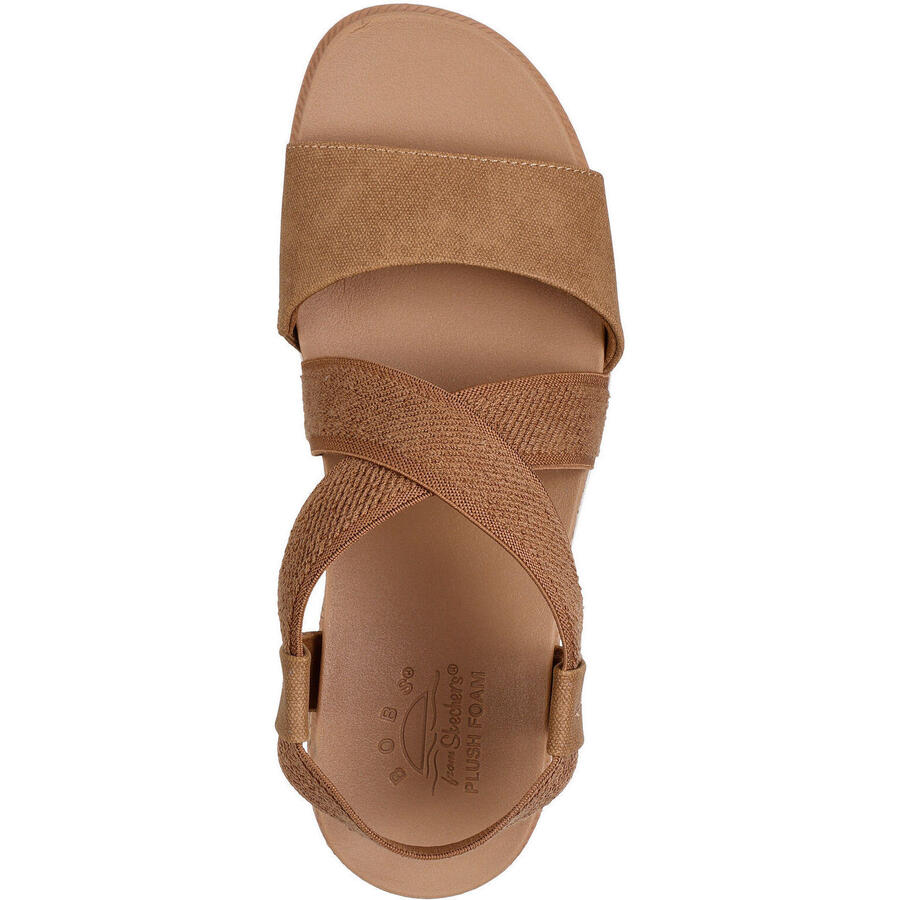 Сандалии Skechers Desert Kiss Low, коричневые, женские — фото 2