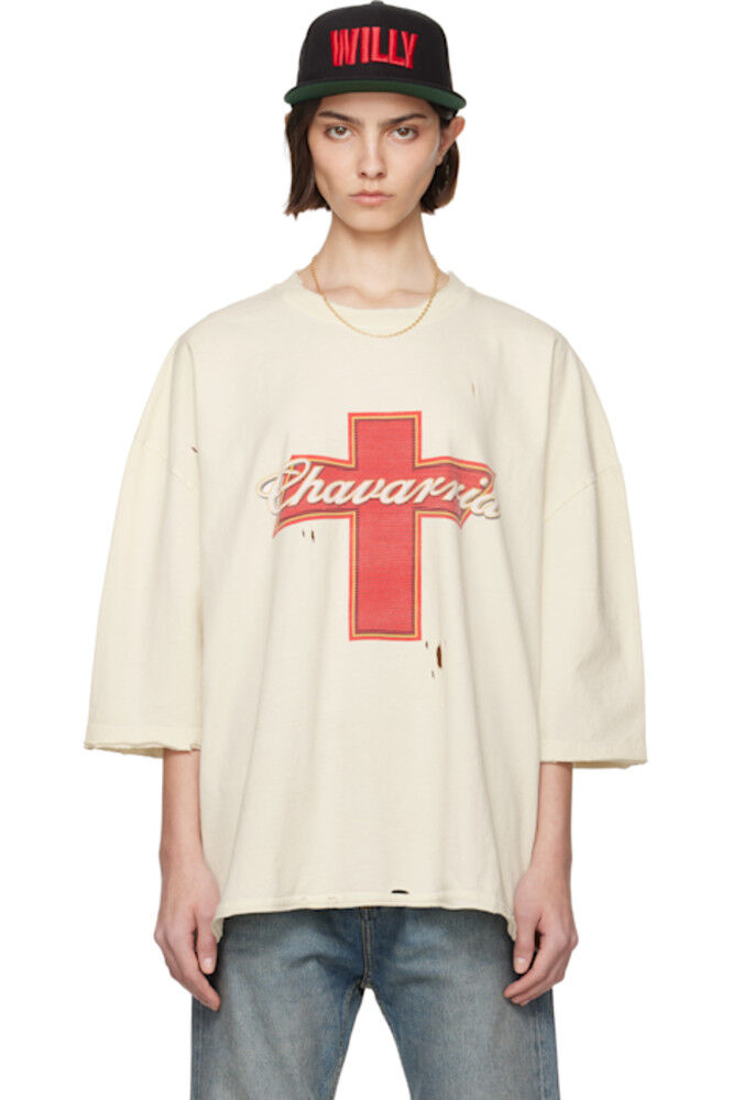 

Футболка Off-White Budweiserria Destroyed Buffalo WILLY CHAVARRIA