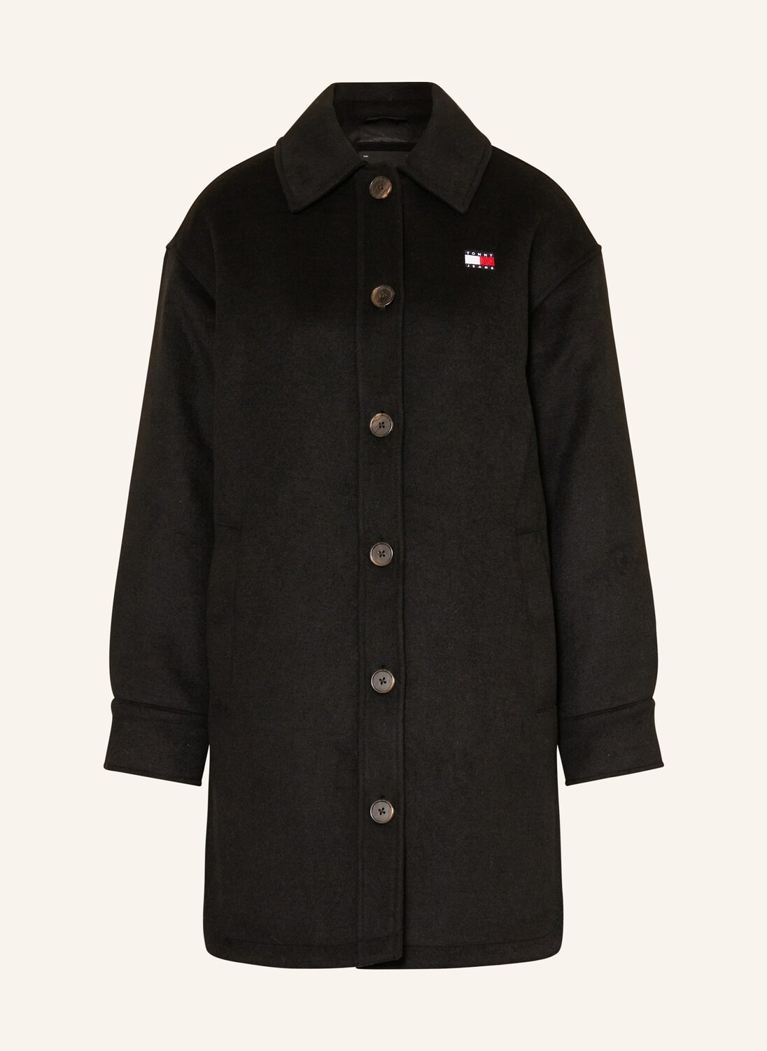 

Пальто Tommy Jeans, черный