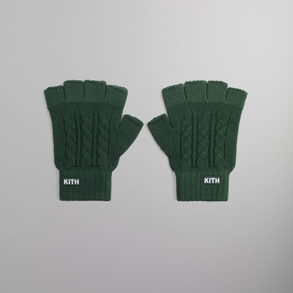 

Перчатки Kith Color-block Fingerless Glove, цвет Stadium