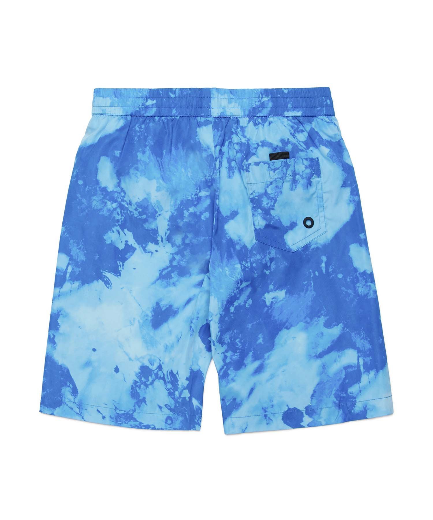 Детские и подростковые купальники DIESEL с одним фирменным логотипом, Blue Camo — фото 2