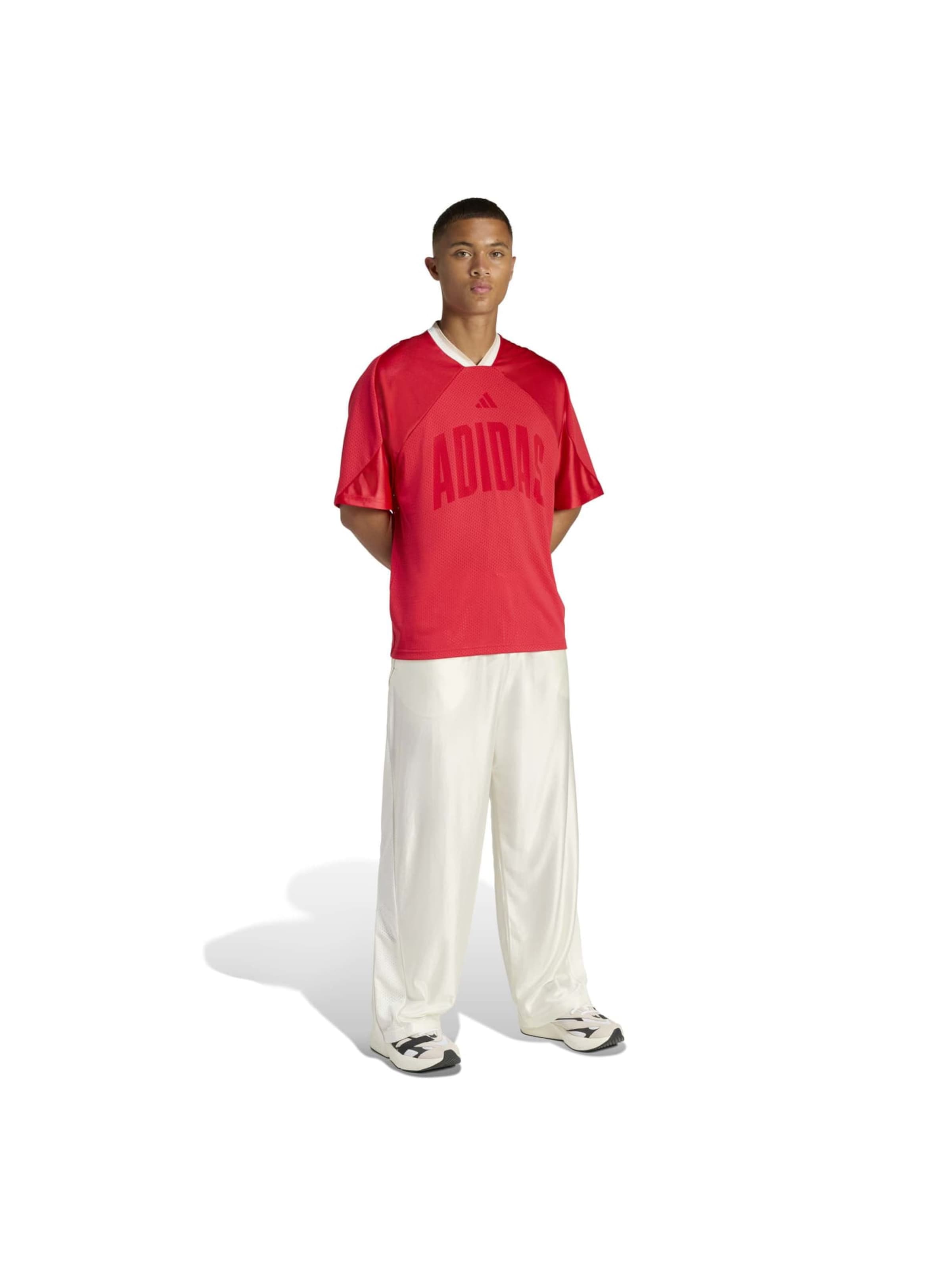 Adidas Sportswear Футболка Performance в цвете Red, Blood Red — фото 4