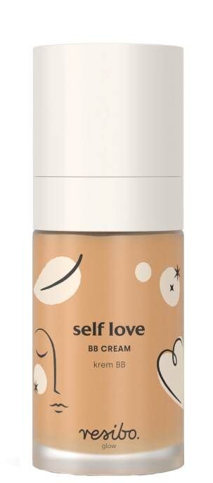 

ВВ крем для лица Resibo Glow Self Love BB, Sunny Beige