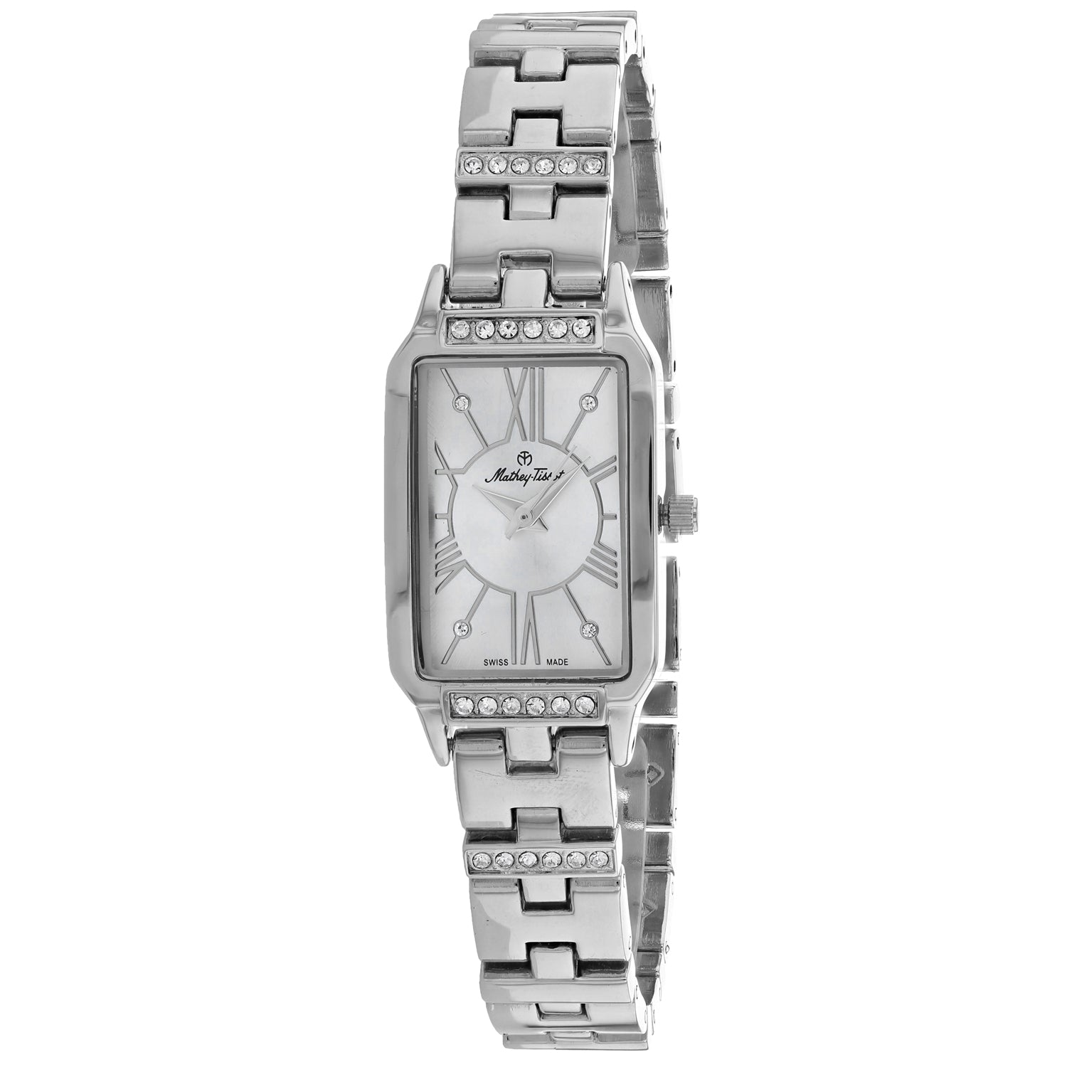 

Женские часы Mathey Tissot с серебряным циферблатом