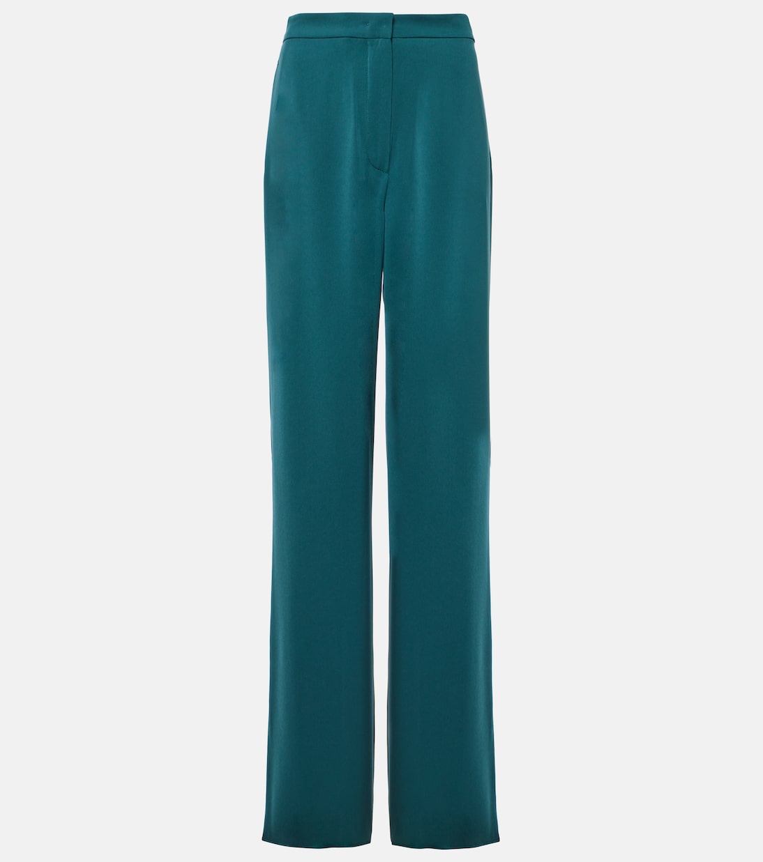 

Прямые брюки с высокой талией Medusa Max Mara, Verde Eden