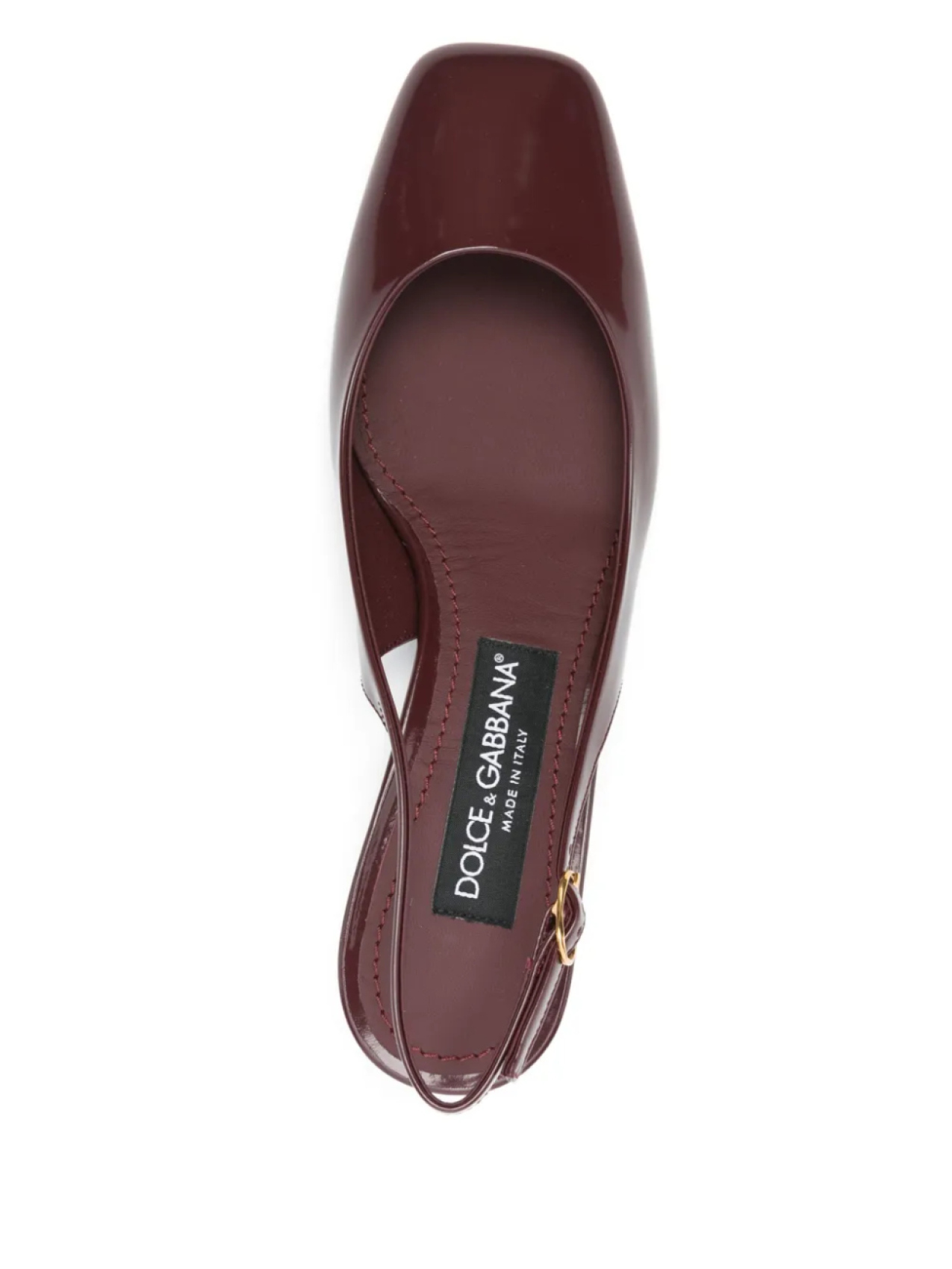 Туфли-лодочки Jackie New от Dolce & Gabbana 40 мм, красный — фото 4