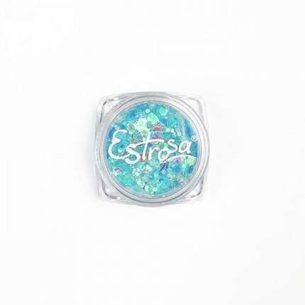 

Estrosa Pailette Glow Fluorescenti 7794 Лак для ногтей светло-голубого цвета