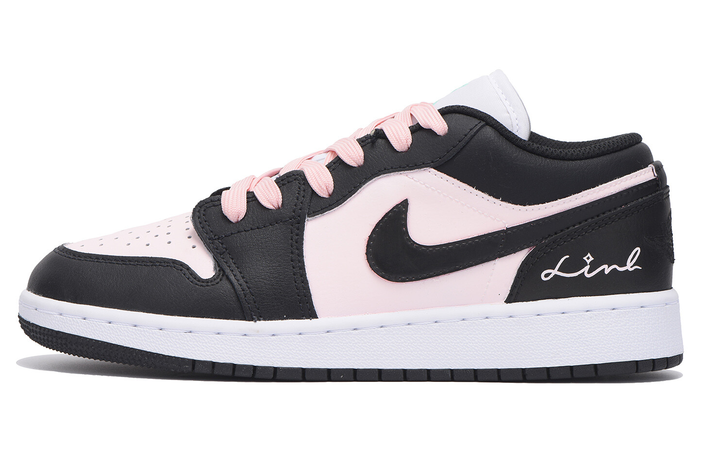 

Кроссовки Air Jordan 1 Kids' Basketball Shoes Grade School, розовый