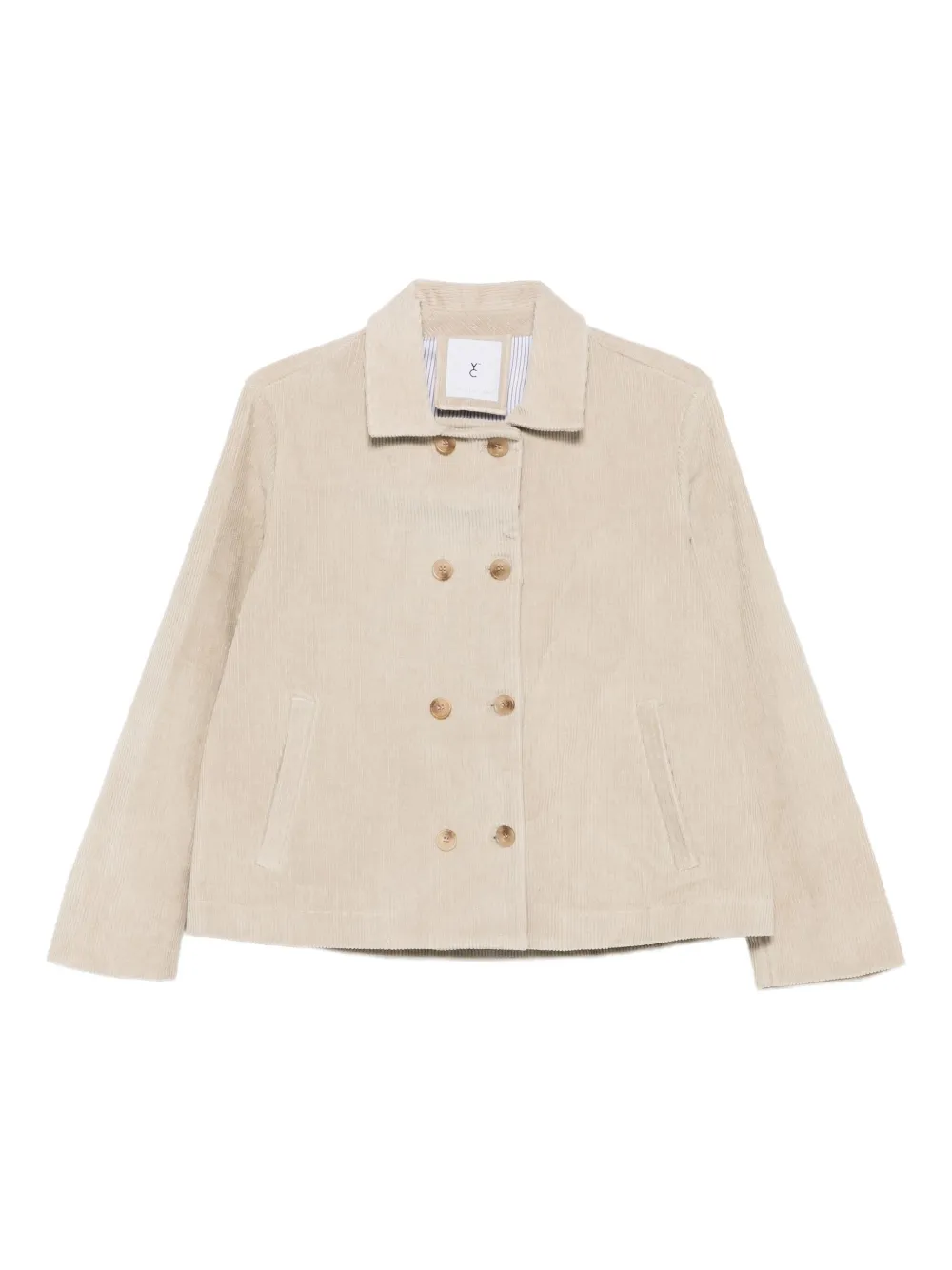 

Двубортный пиджак Why Ci, нейтральный