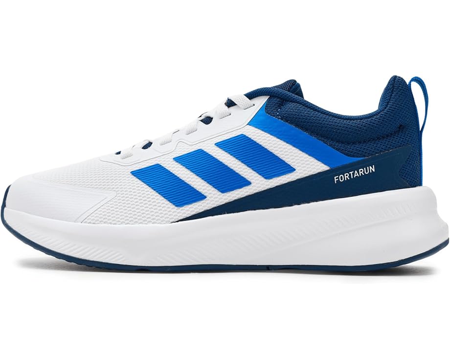 Детские кроссовки Adidas Fortarun 4.0 (большие дети) Adidas Kids, White/Bright Royal/Dark Blue — фото 4
