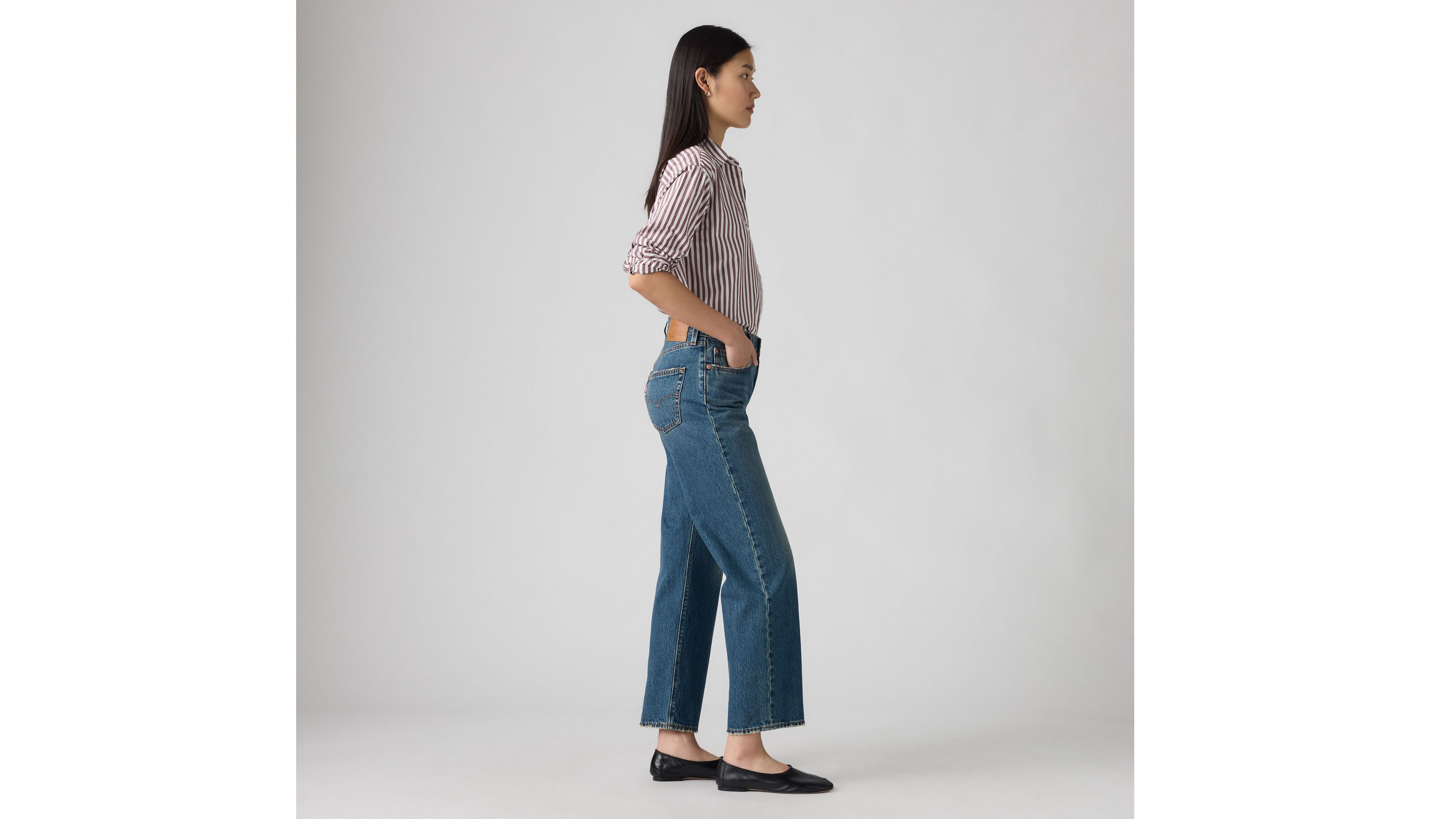 Женские джинсы 501 90-х годов длиной до щиколотки Levi's, Vanity Agenda - Medium Wash — фото 4