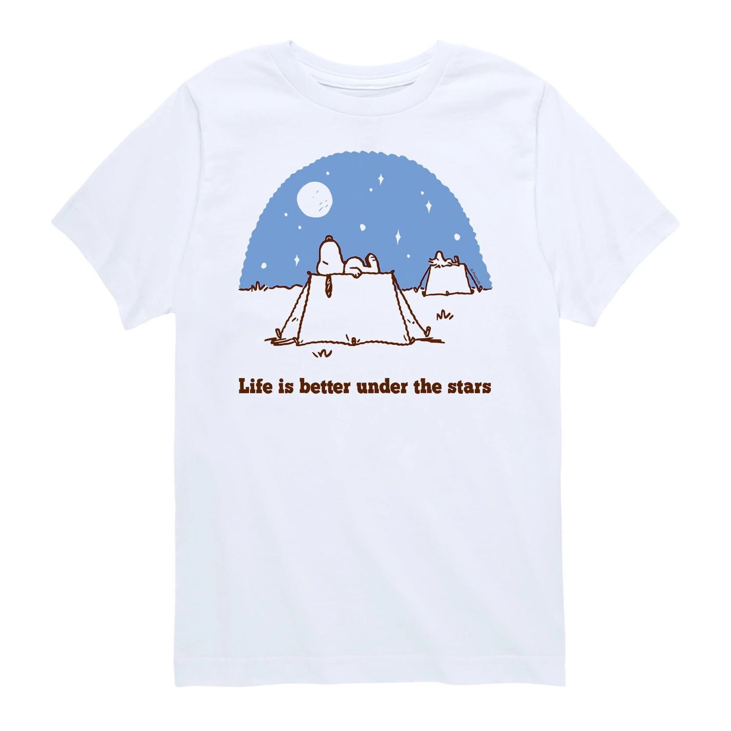 

Футболка с рисунком Peanuts Under The Stars для мальчиков 8–20 лет Licensed Character