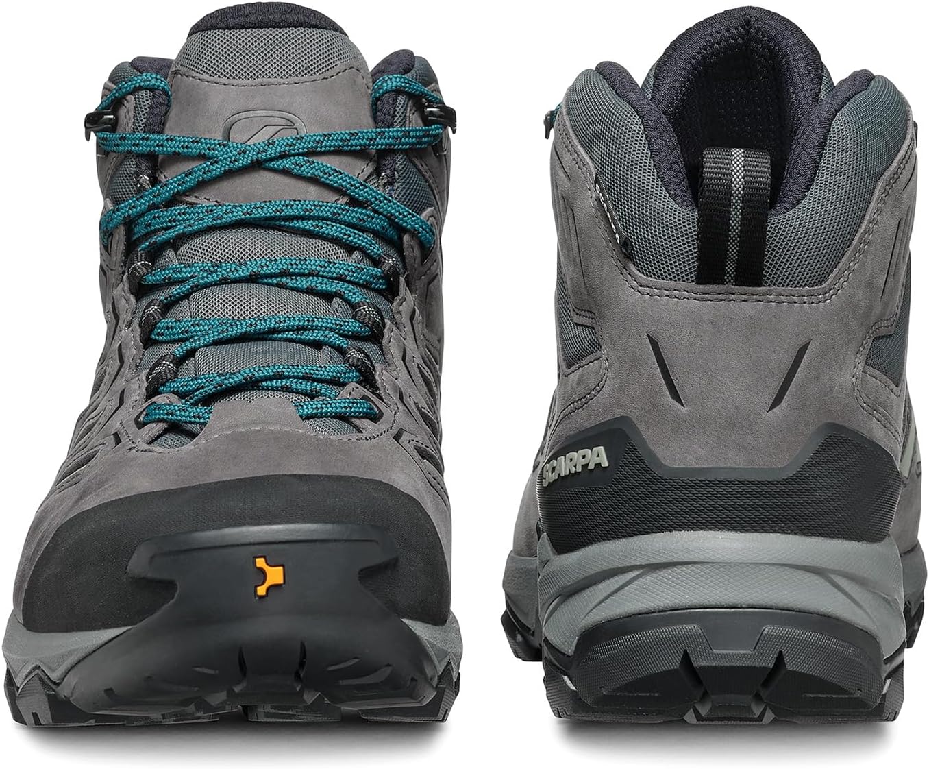 Мужские водонепроницаемые дышащие ботинки SCARPA Moraine Mid WP для пеших походов и треккинга, Anthracite — фото 4