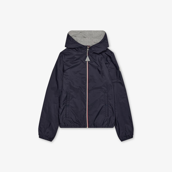 

Куртка-дождевик с капюшоном Moncler New Urville для детей 4-10 лет, синий