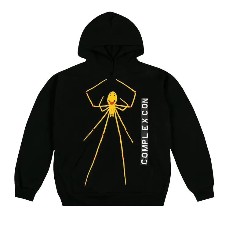 

Худи Cactus Plant Flea Market Complexcon Smiiiiley Spider 'Black', черный