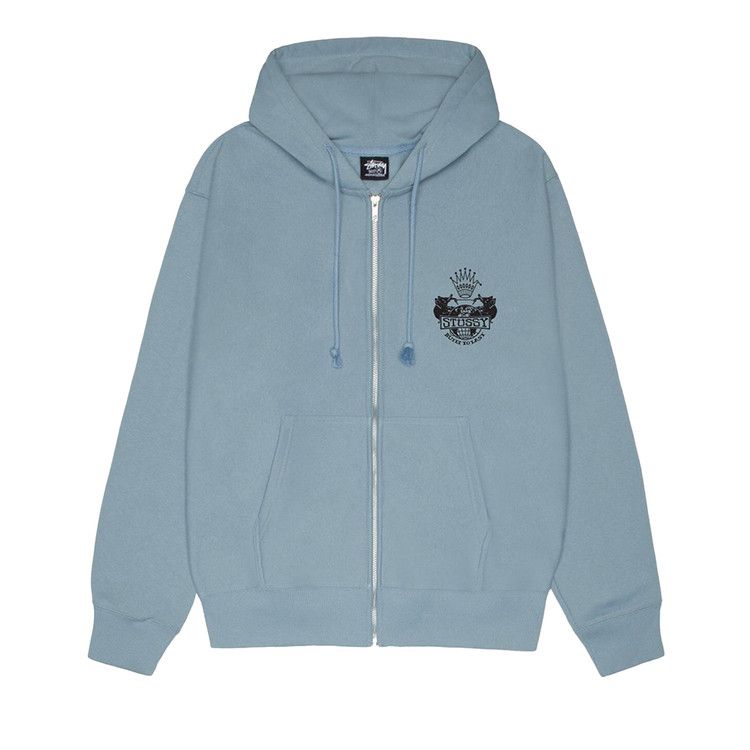 

Худи Stussy Built To Last Zip Hoodie, Slate