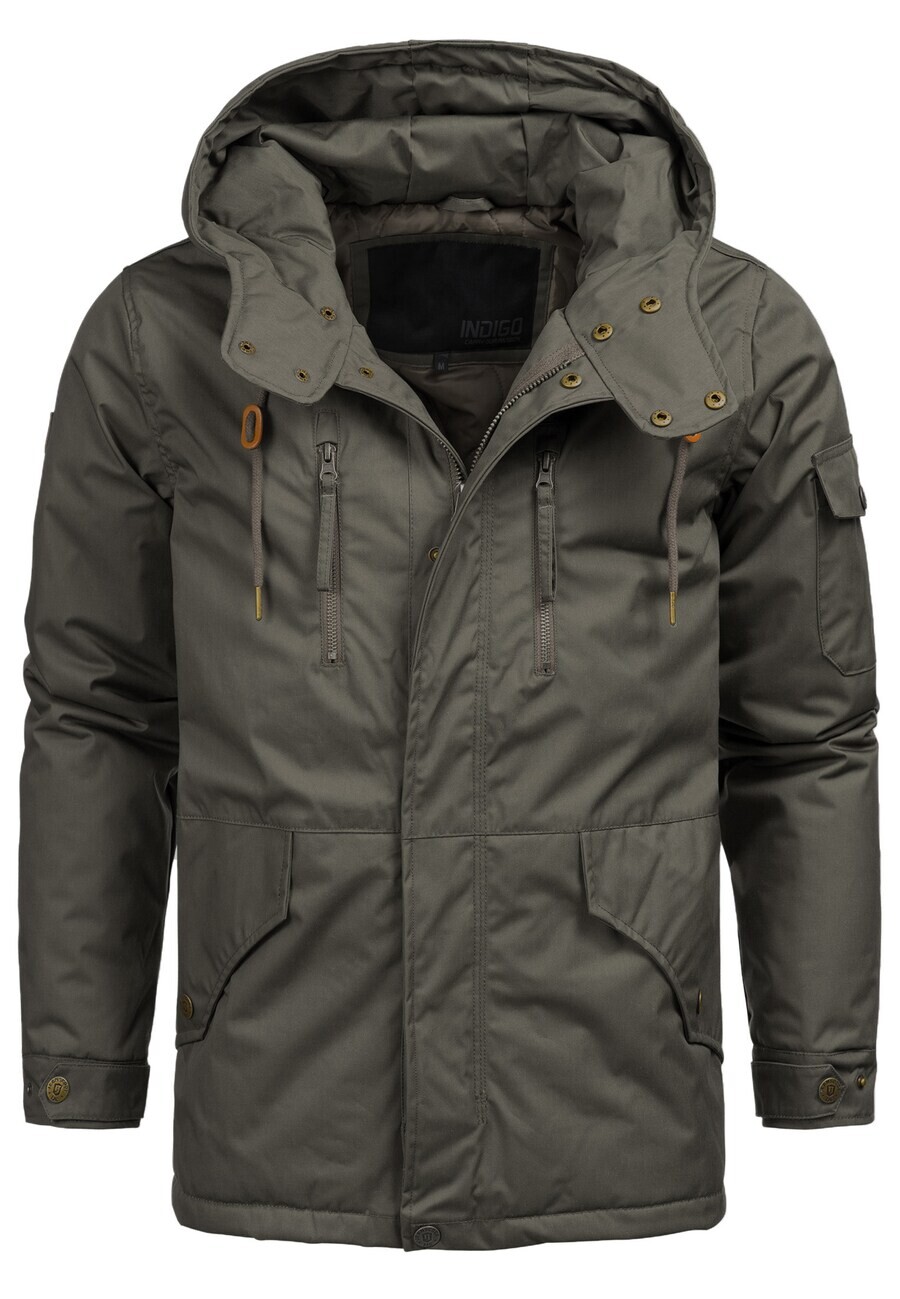 

Зимняя куртка INDICODE JEANS Winter Jacket Elmhurts, серый