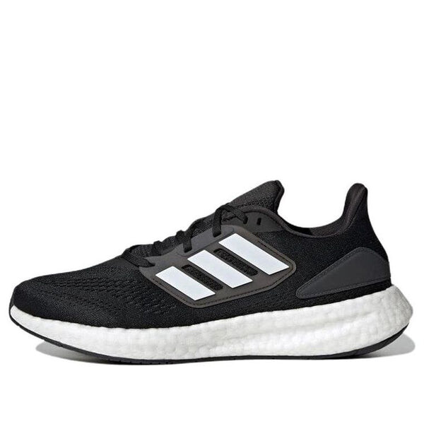 

Кроссовки pureboost 22 running shoes 'core black' Adidas, черный