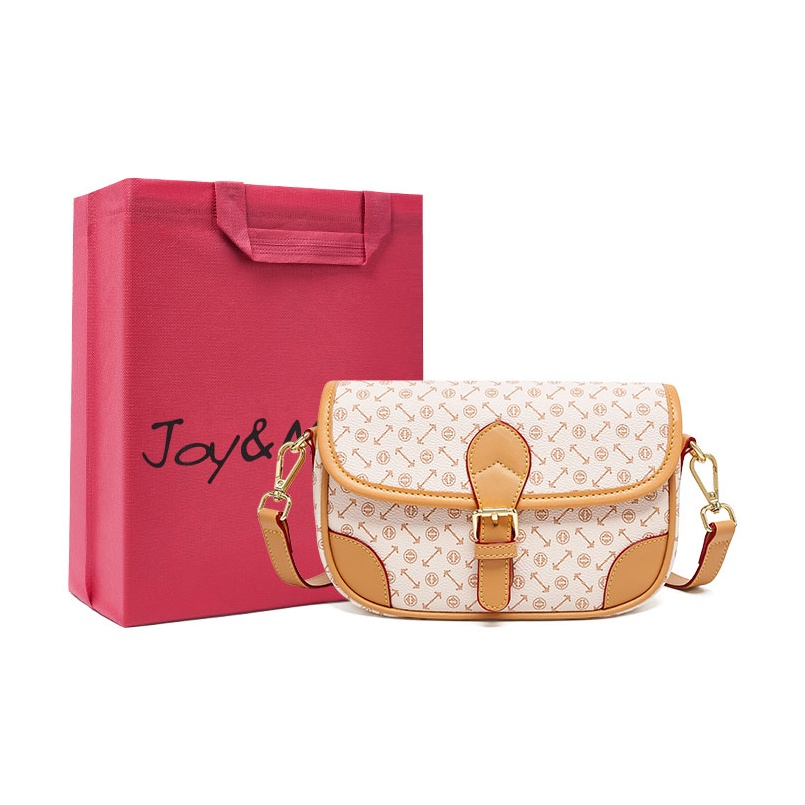 

Joy&Mario Классический практичный женский рюкзак из ПВХ для поездок на работу, Ecru-930057