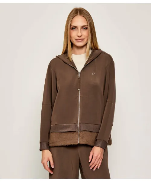 

Толстовка Эдари Relaxed fit Boss, зеленый