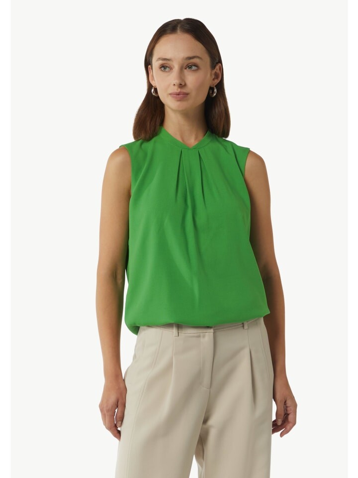 

Блуза comma Bluse ärmellos, зеленый