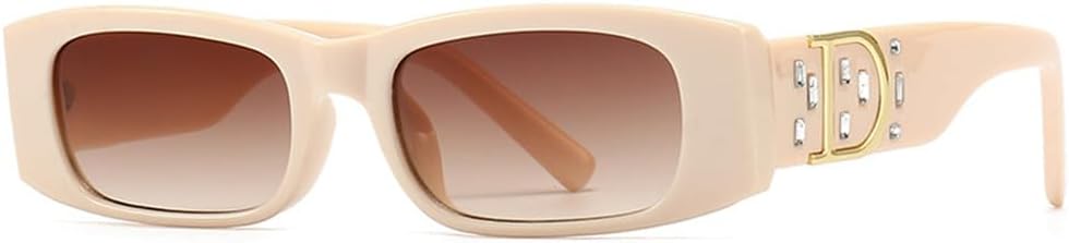 

Женские винтажные прямоугольные солнцезащитные очки, мужские солнцезащитные очки с градиентным переходом цвета, ретро-очки, женские солнцезащитные очки UV400 HDUBFY, 1