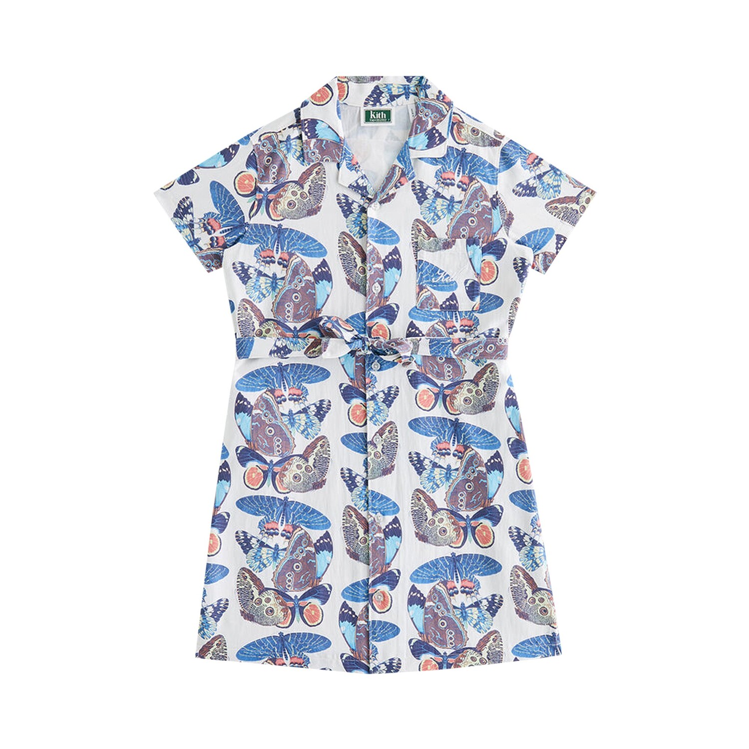 

Платье-рубашка Kith Kids For AMNH, белое, Белый, Платье-рубашка Kith Kids For AMNH, белое