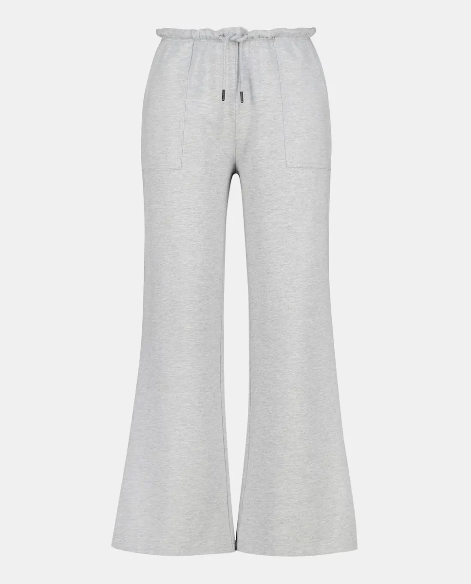 

Широкие женские брюки из флиса Green Coast, светло-серый