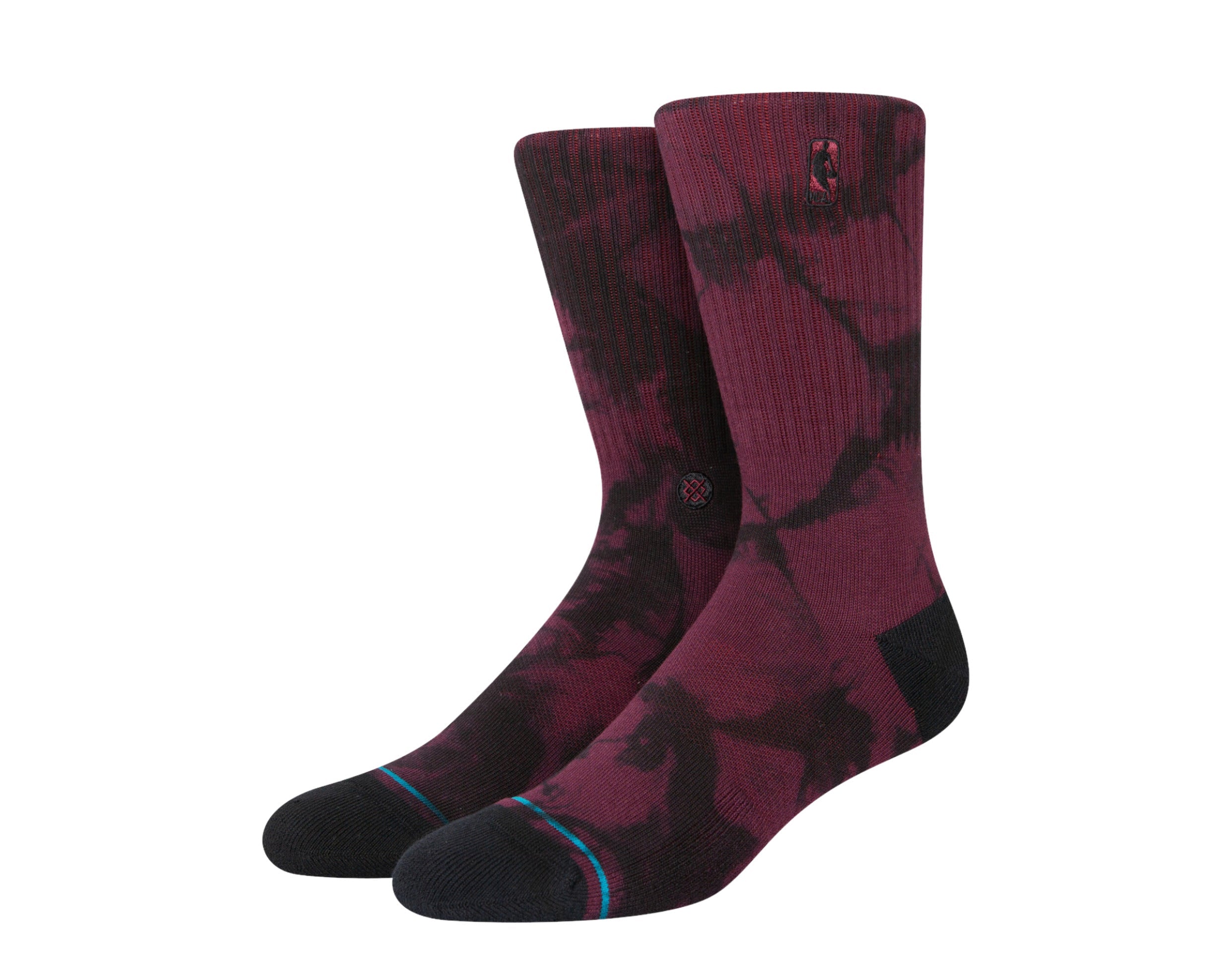 

Носки Stance NBA Logoman Dye Maroon Crew A556C22NBA-MRN
