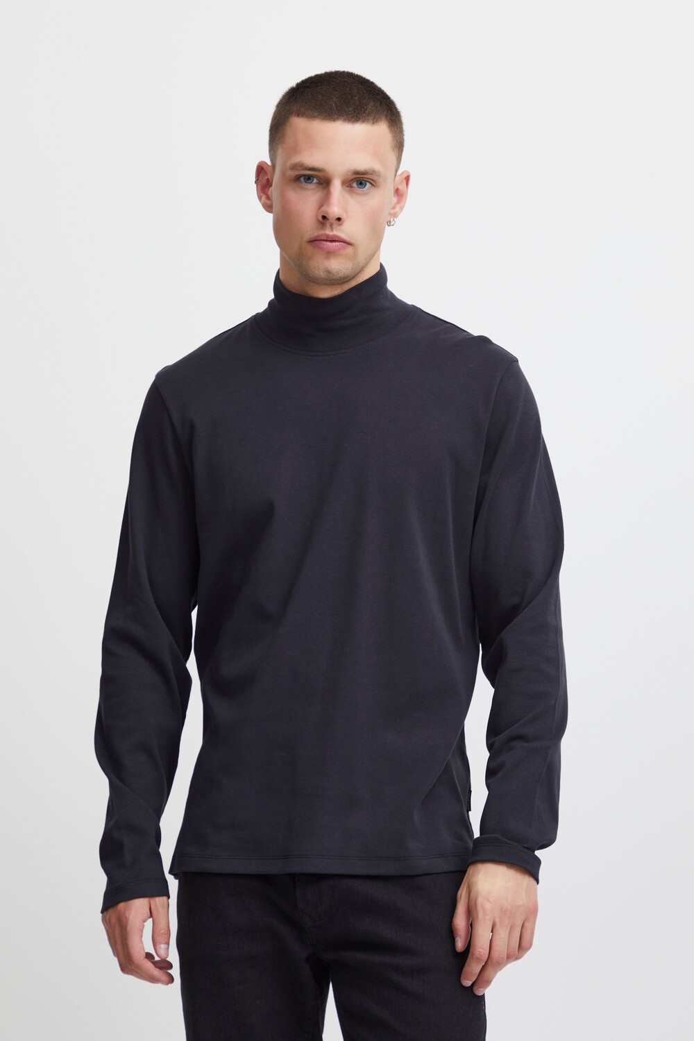 

Лонгслив BLEND Rollkragenshirt 20716280, черный