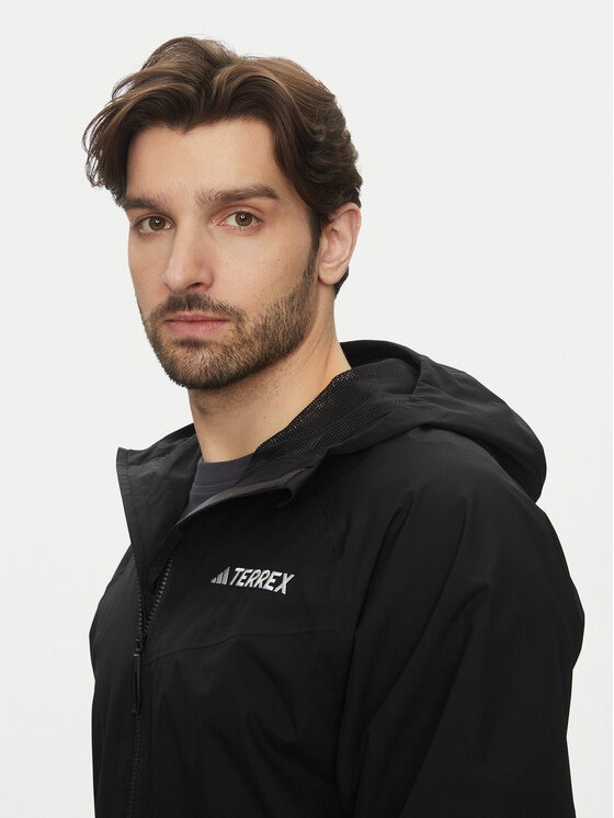 Куртка для активного отдыха стандартный крой Terrex Multi 2L RAIN.RDY JN8804 Adidas, черный — фото 4