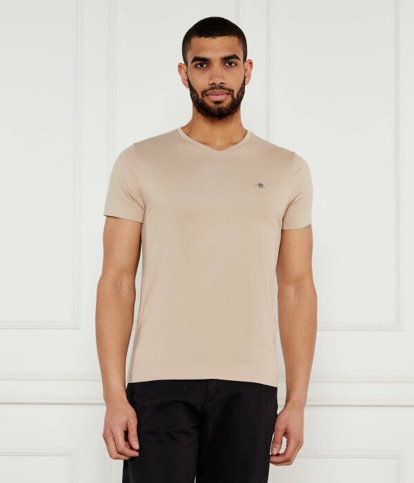 

Футболки Slim fit Gant, желтый