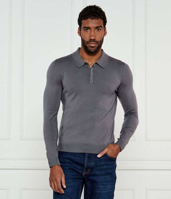 

Рубашка поло Slim fit Hugo, черный