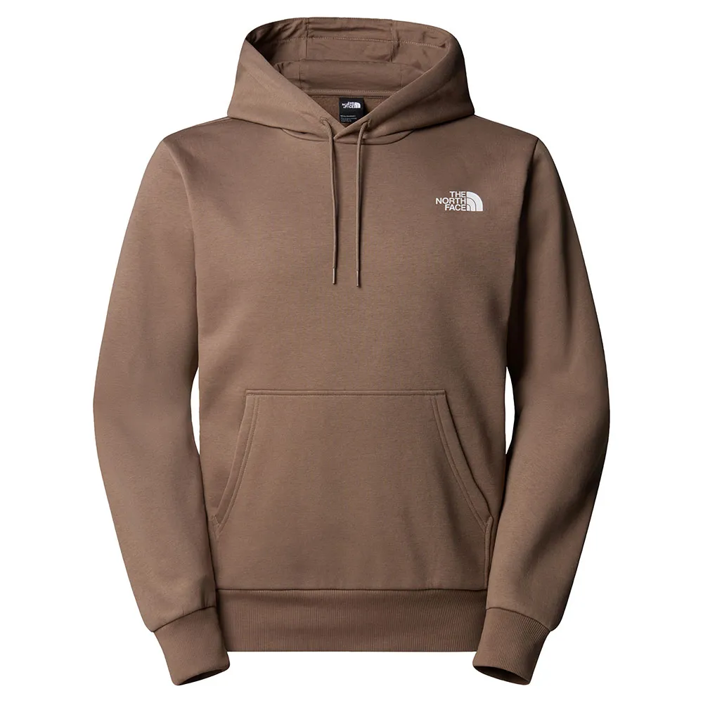 

Худи The North Face Simple Dome, коричневый