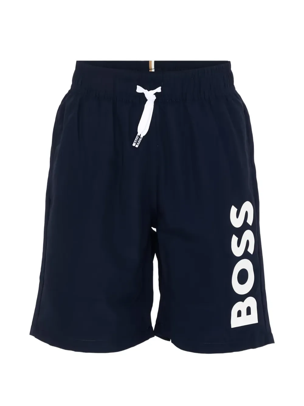 Плавательные шорты с графическим логотипом BOSS Kidswear, синий