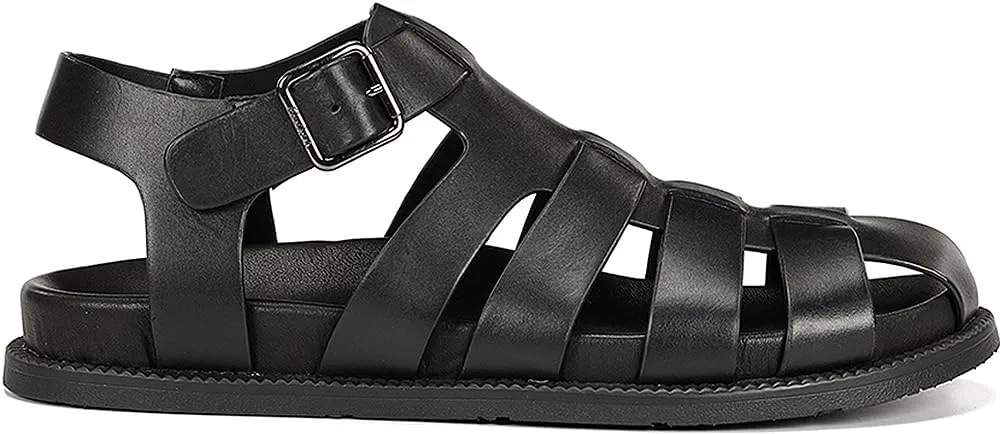 Сандалии Fluchos Men's F2450 Mallorca Bari, Black