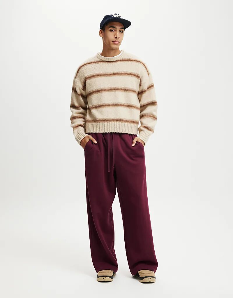 

Спортивные брюки Cotton:On Super baggy фиолетового цвета