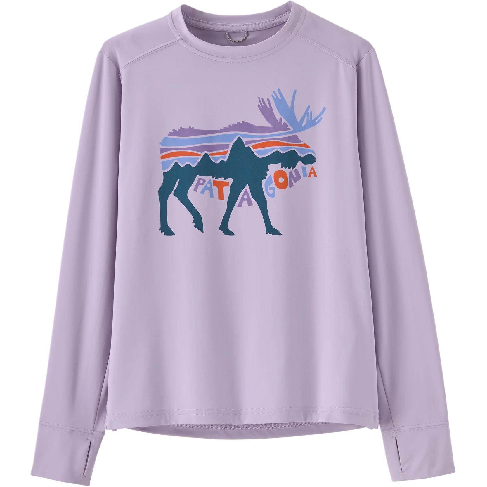 

Детская футболка Patagonia, фиолетовый