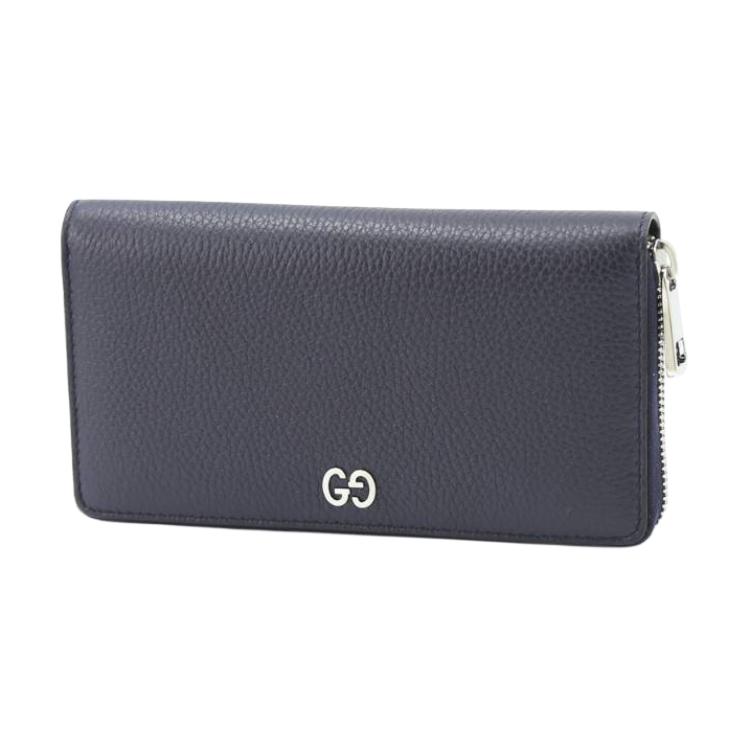 

Gucci Кожаный кошелек унисекс, морской синий