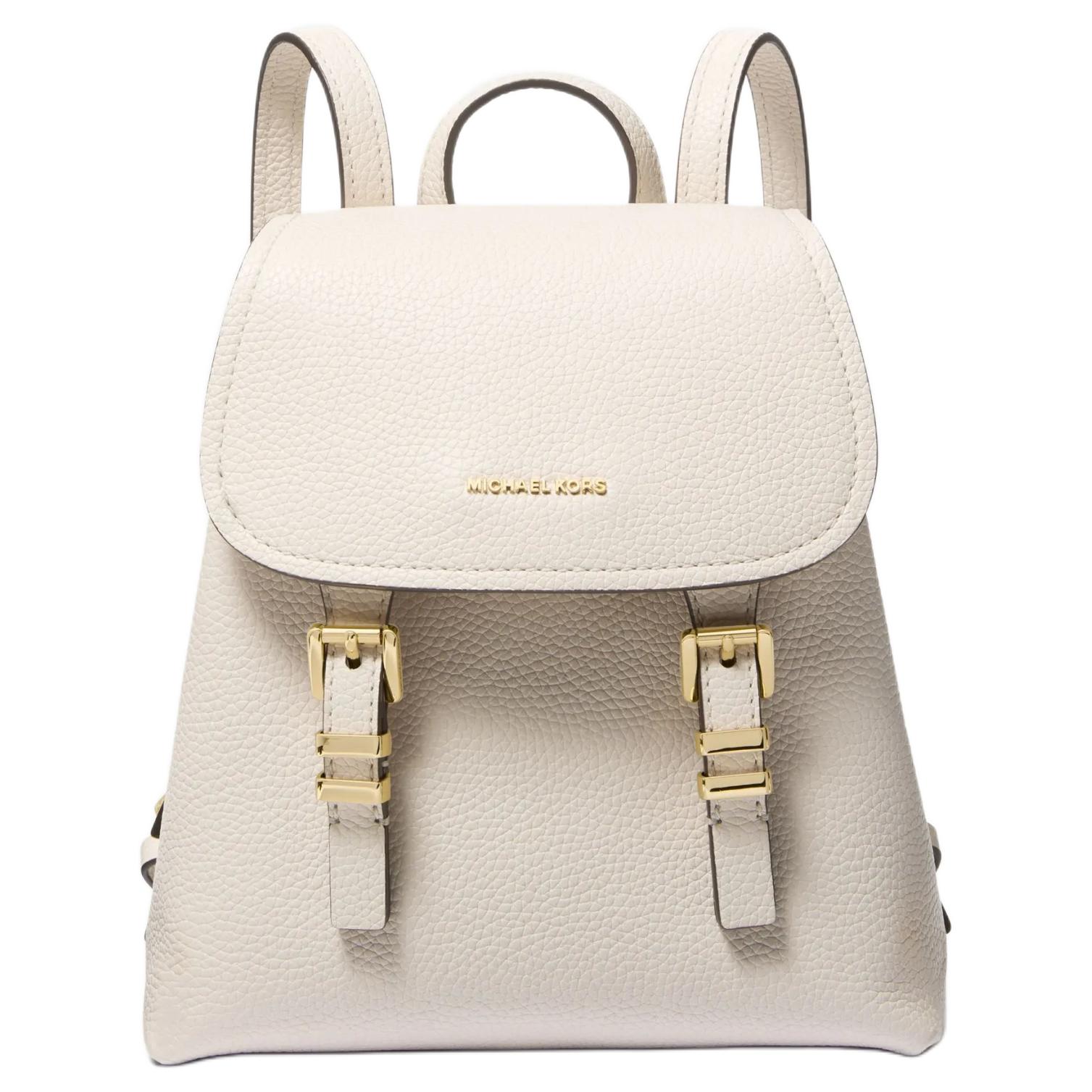 

MICHAEL KORS Кожаная сумка кроссбоди Квинн, Milk White