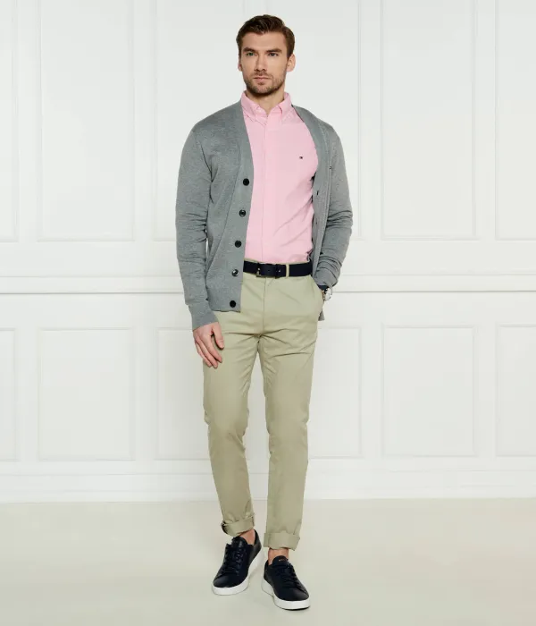 Рубашка Оксфорд Regular fit Tommy Hilfiger, розовый — фото 2