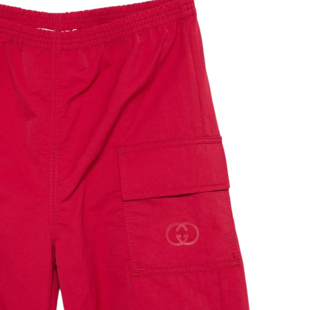 Детские брюки GUCCI Red — фото 4