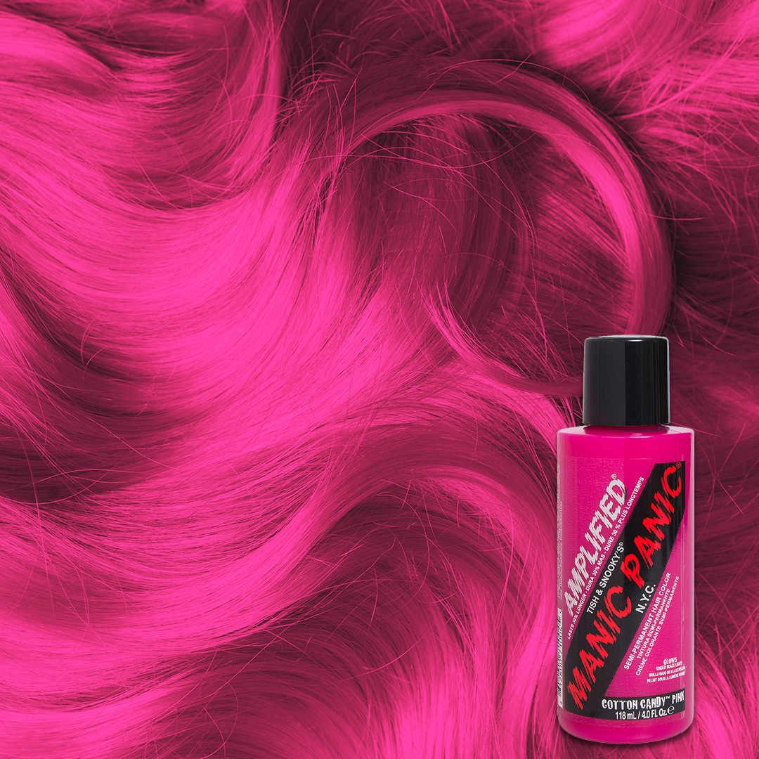 Краска для волос amplified cotton candy pink Manic Panic, объем 118 мл — фото 2