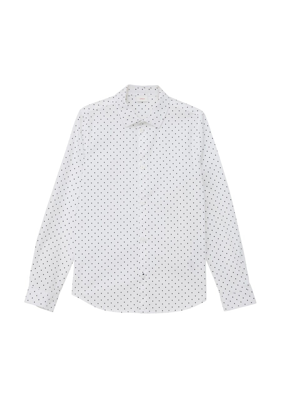 

Рубашка s.Oliver Slim fit Button Up, белый