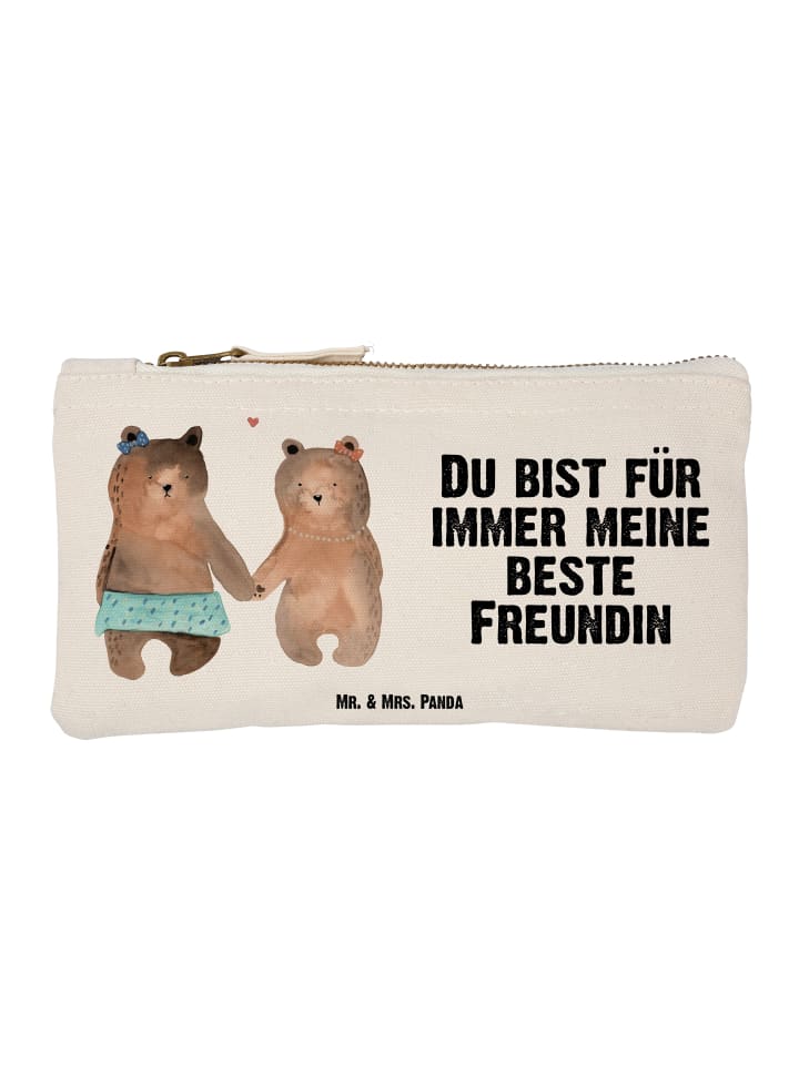 

Mr. & Mrs. Panda Пенал в виде медведицы-подружки с надписью белого цвета