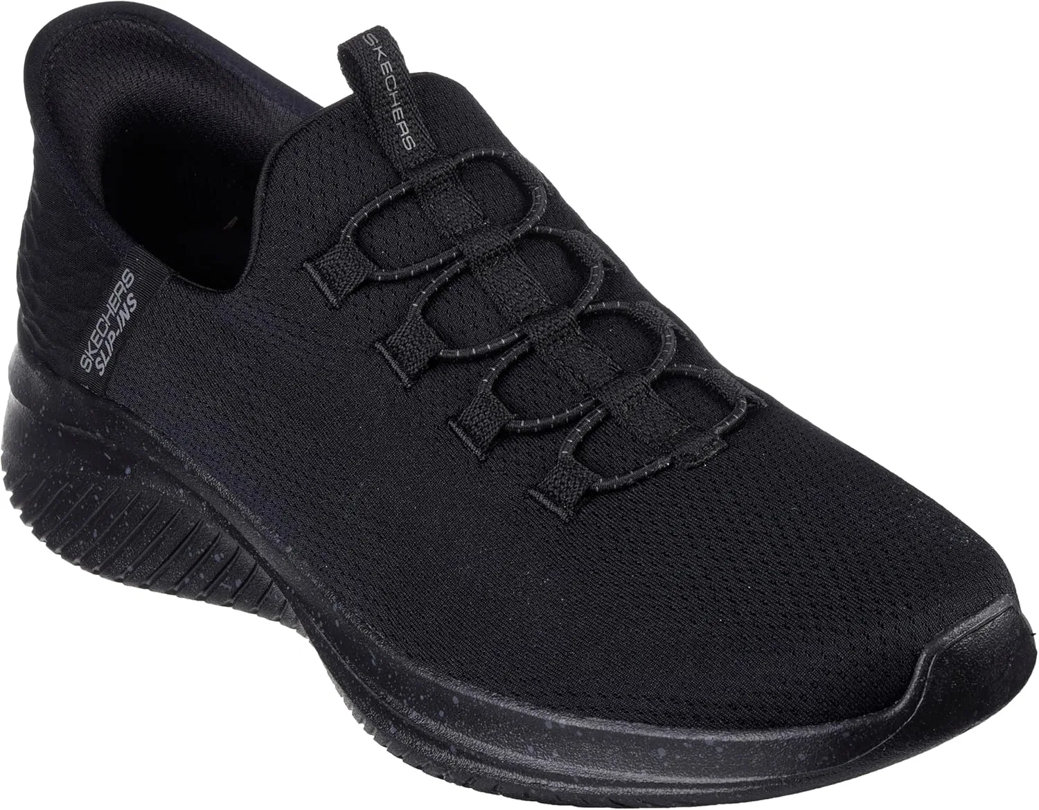 Мужские спортивные кроссовки Skechers Ultra Flex 3.0 Right Away, Black Mesh Trim — фото 4