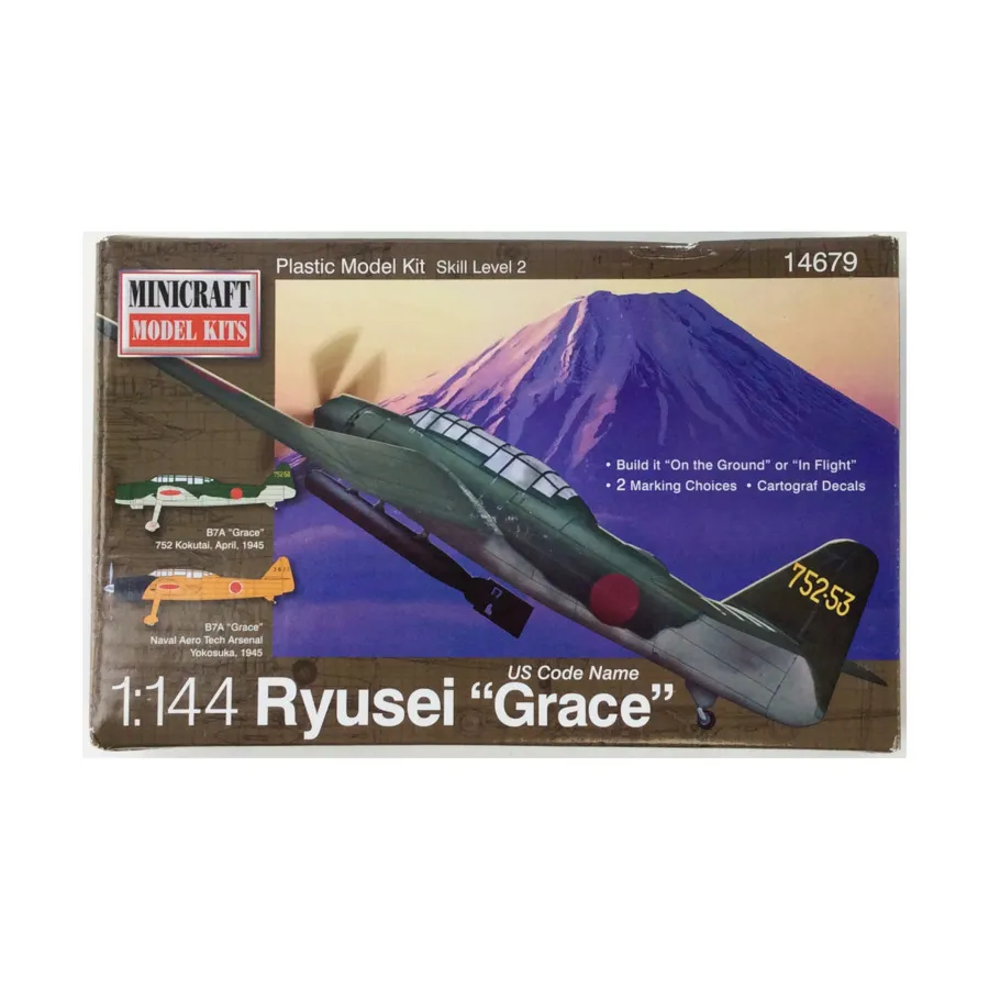 

Рюсей "Грейс", WWII Aircraft - 1:144 Scale (Minicraft)