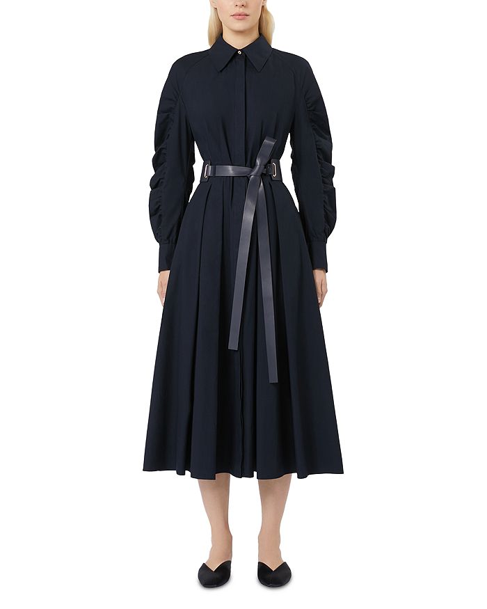 

Вальдес Синее Платье-Рубашка Max Mara Studio, синий